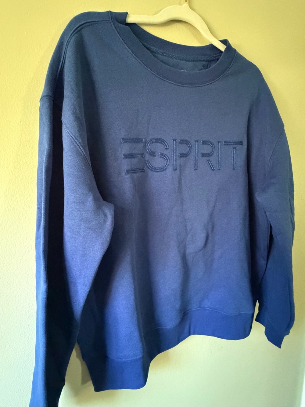 Esprit Women’s Blue Crewneck Sweatshirt